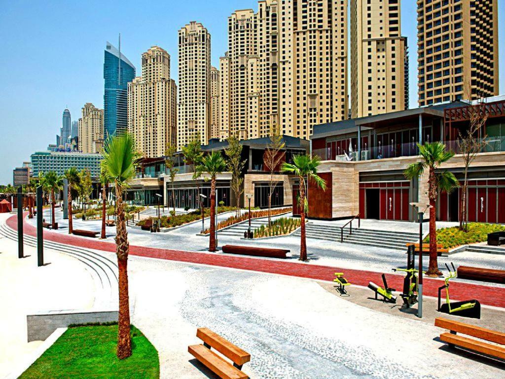 Luxury Casa - Elite Marina 1 Bedroom Apartment - Jbr Beach Dubai Exterior foto